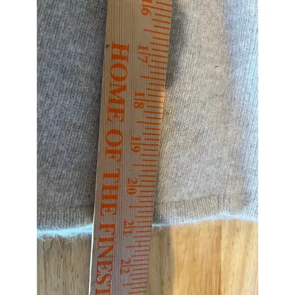 Kenar Lambswool Angora Cardigan Oatmeal Women's S - Picture 6 of 7